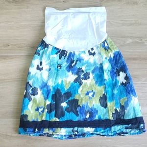Floral maternity skirt size medium